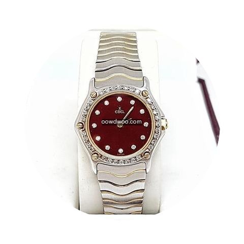 Ebel Quartz Classic Wave Diamond Gold La...