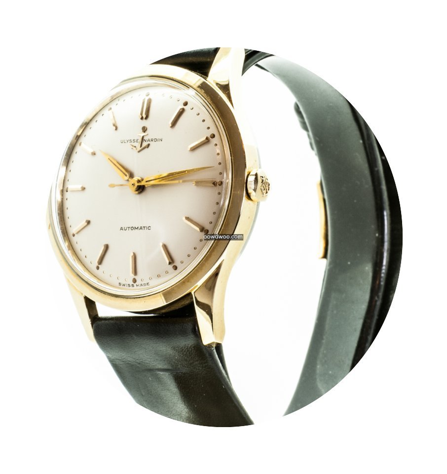 Ulysse Nardin Automatic Vintage Gold Pla...