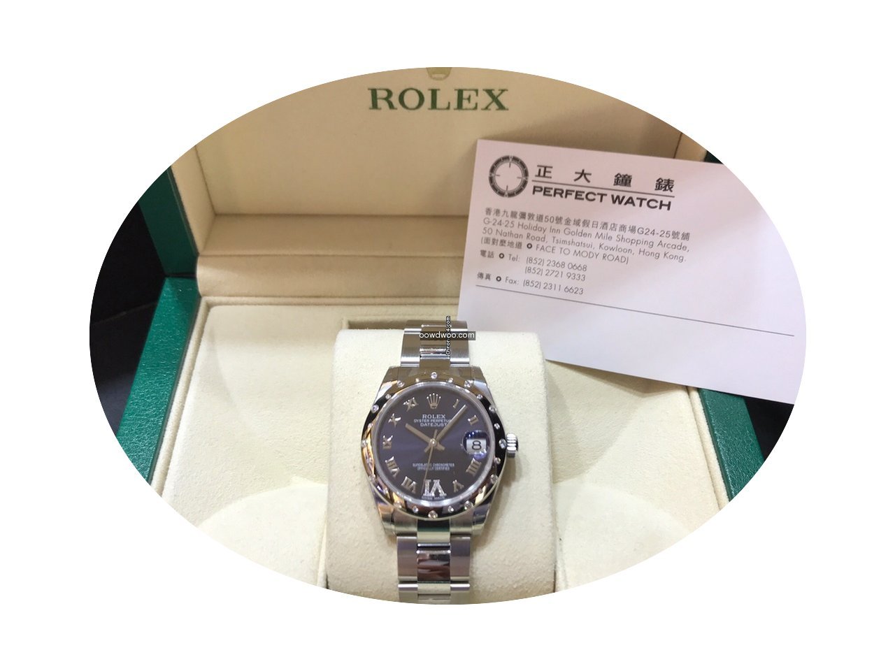 Rolex 178344PURVIDIA Datejust 31mm...