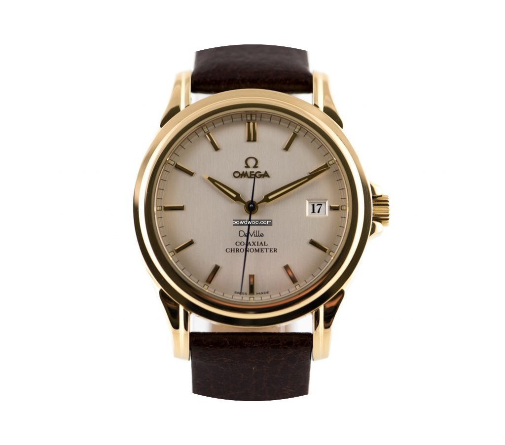Omega De Ville Co-Axial 18k Gold...
