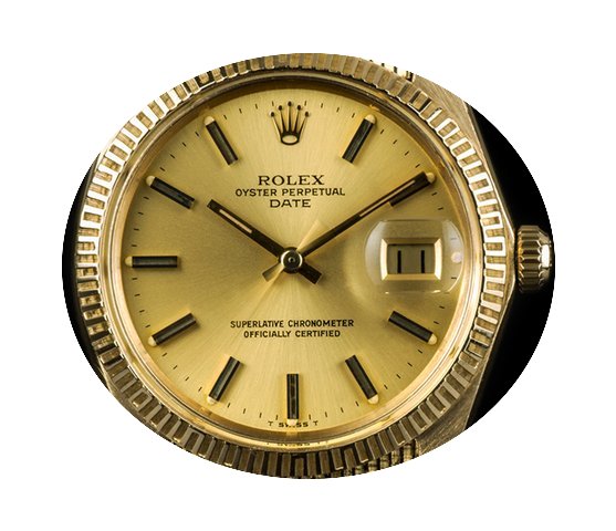 Rolex 18k Yellow Gold Oyster Perpetual V...