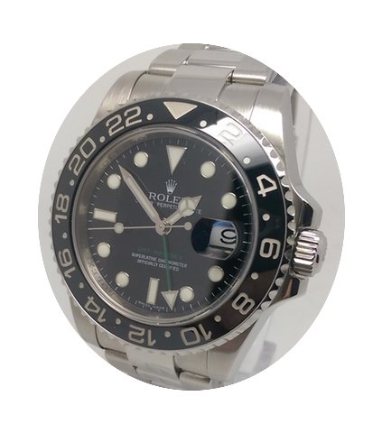 Rolex GMT Master II(2) Mens 40mm Ceramic...