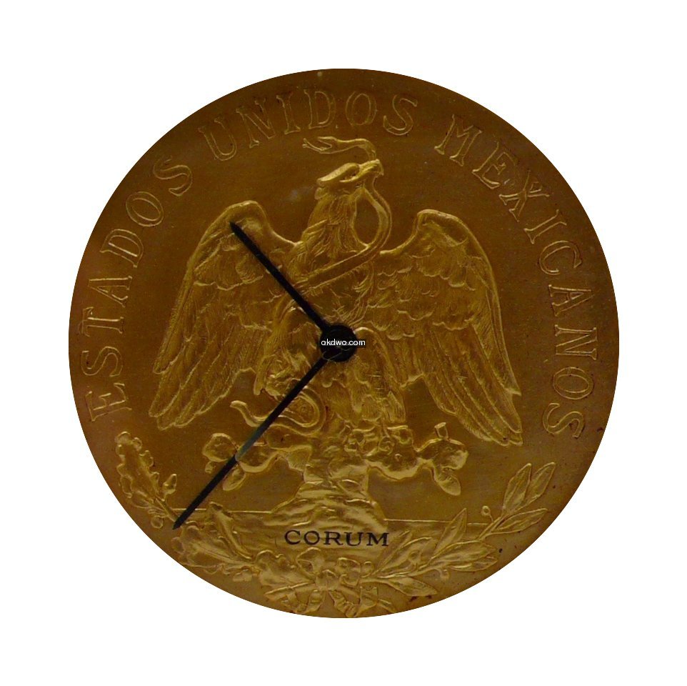 Corum Coin Watch ad: $3,999 Corum 55145....