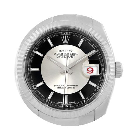 Rolex Datejust Mens Steel 18k White Gold...