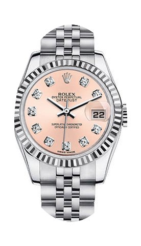 Rolex Women's New Style Steel Datejust w...