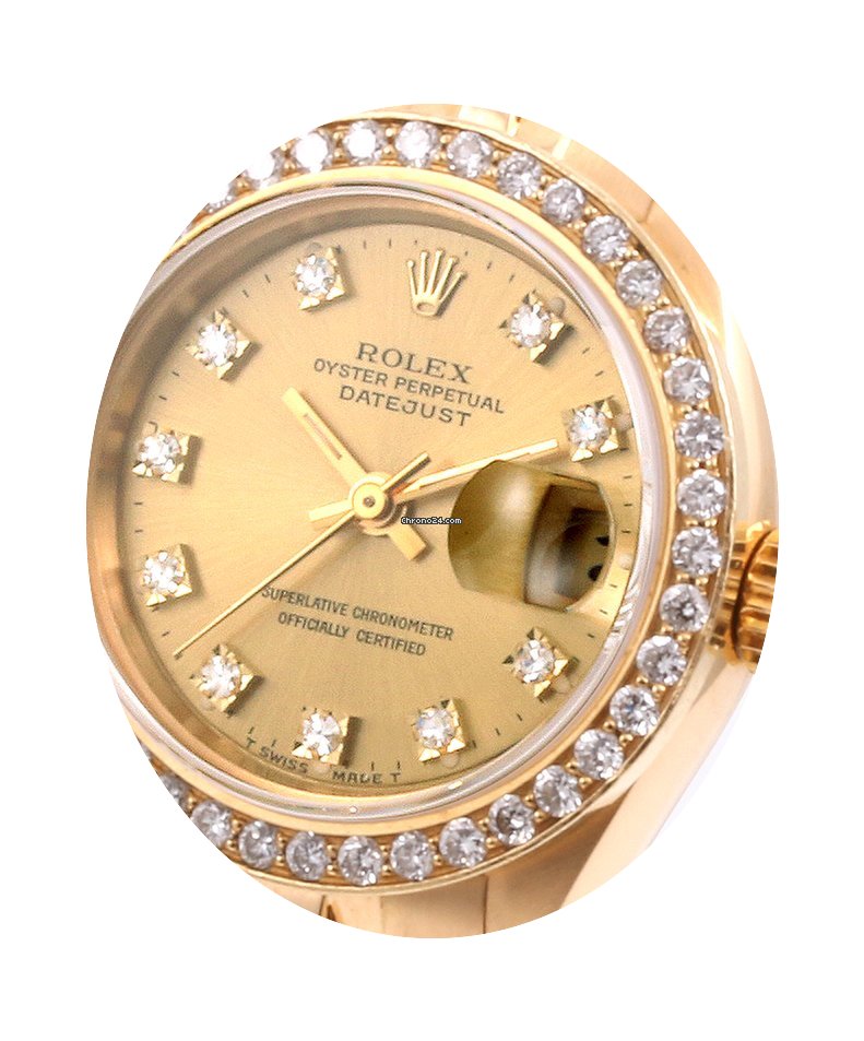 Rolex 18k President Crown Collection Fac...