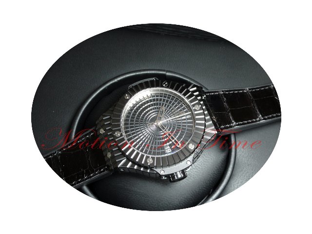 Hublot Big Bang Black Caviar W/ Black Cr...