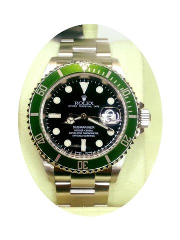 Rolex Submariner Ghiera Verde ref.16610l...