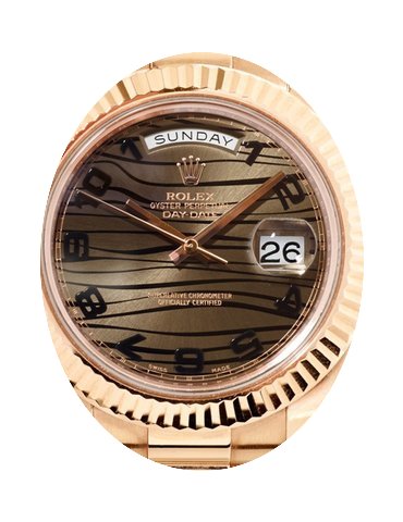 Rolex Day-Date II 218235-BRZAFP 41mm Bro...
