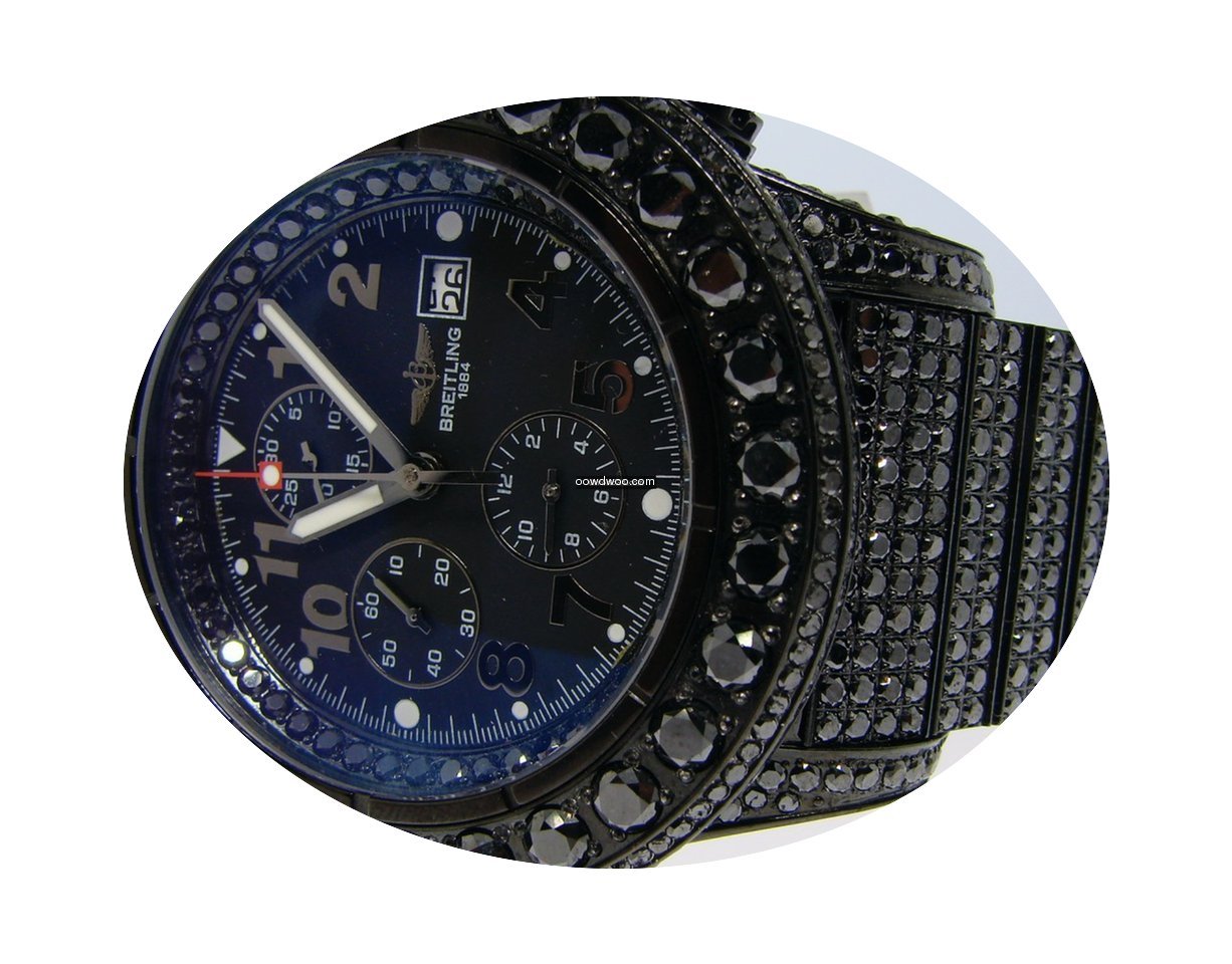 Breitling Super Avenger Black On Black D...