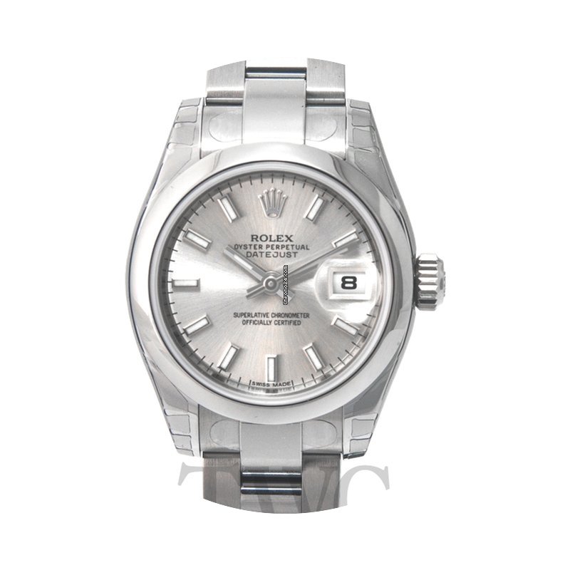 Rolex Lady Datejust Silver Dial Oyster B...