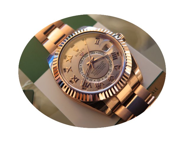 Rolex SKYDWELLER ROSE GOLD BRACLET 32693...