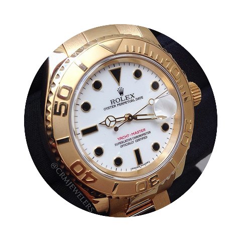 Rolex Yacht-Master Gold White...