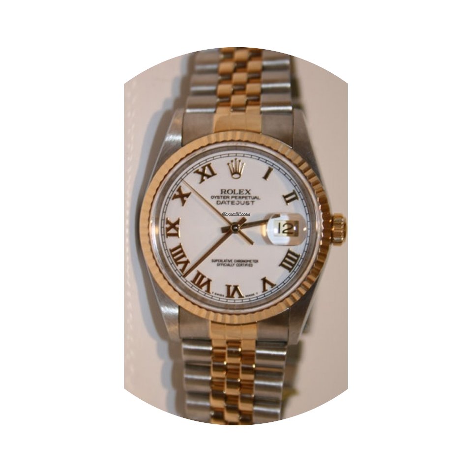 Rolex Datejust 16233 Men's Steel and 18K...