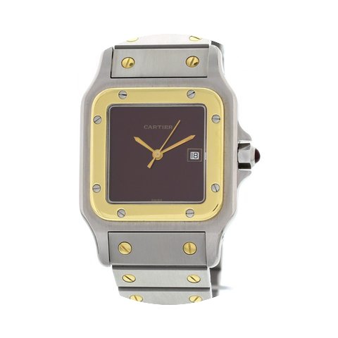 Cartier Men's Santos de Cartier 18K Yell...