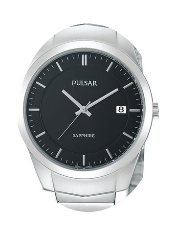 Pulsar PS9133X1 Herrenuhr silber schwarz...