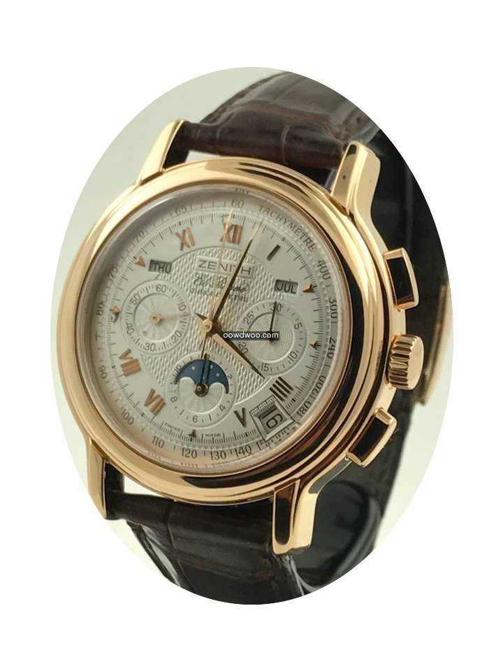 Zenith Chronomaster Calendar Rosegold -1...