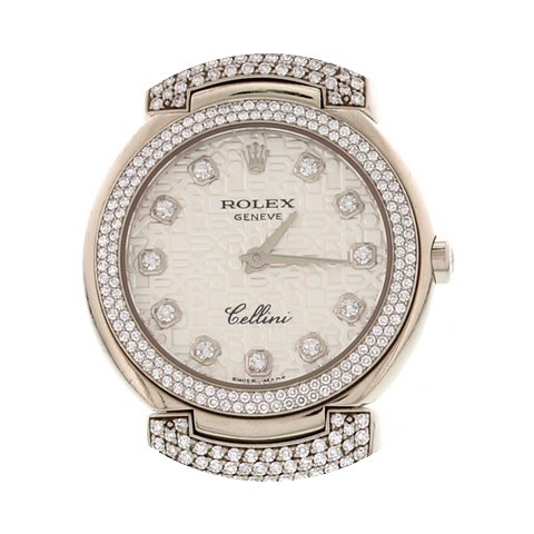 Rolex Ladies Rolex Cellini 18K White Gol...