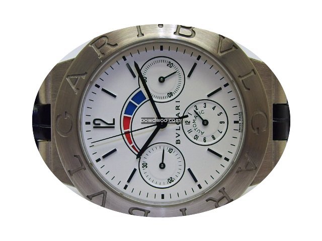 Bulgari DIAGONO CHRONO AMPLIFICATOR in w...