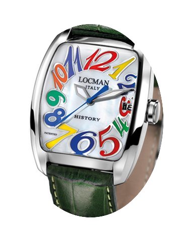 Locman History 486N00MWNCO1PSD White Pea...