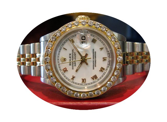 Rolex Datejust Watch Yellow Gold Steel W...