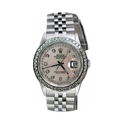 Rolex Datejust Men's Model 16200 Stainle...