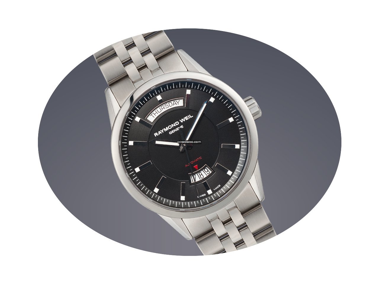 Raymond Weil Freelancer steel automatic ...