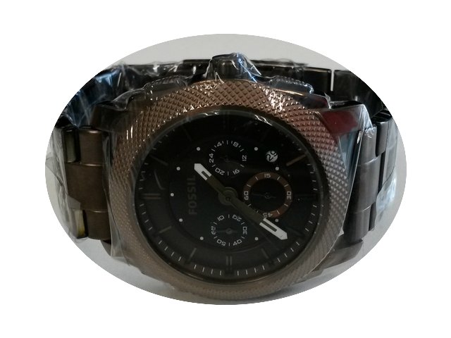 Fossil Machine Chronograph Stainless Ste...
