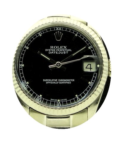 Rolex Datejust 31mm, 18 kt white gold,re...