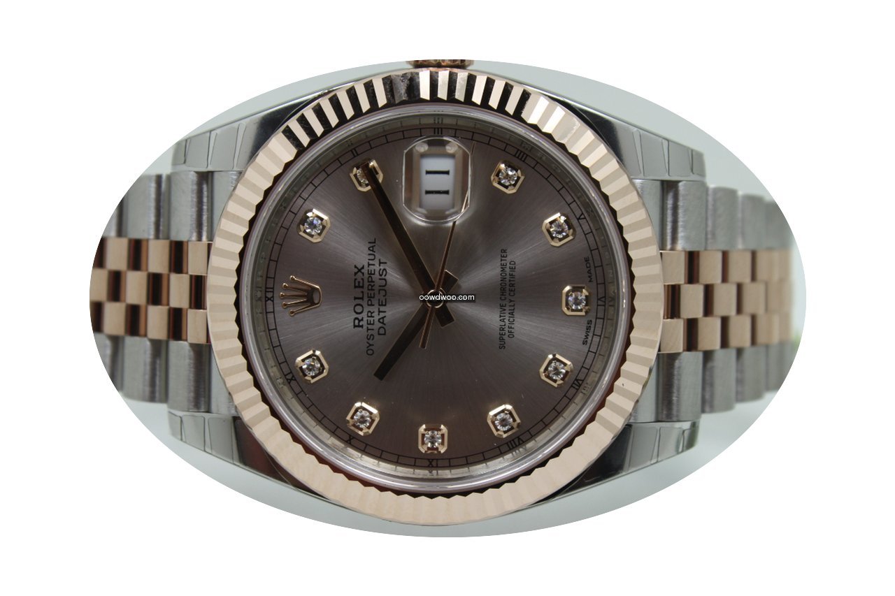 Rolex Datejust II Sundust Diamond Dial...
