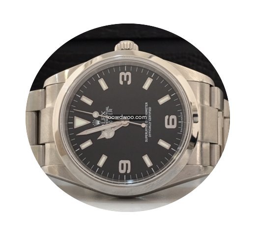 Rolex Explorer Black Dial 36mm Completo ...