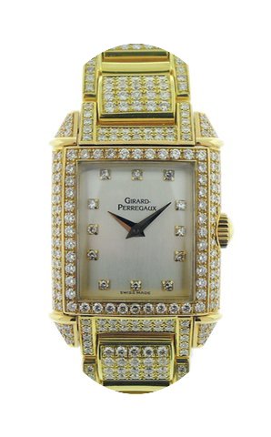 Girard Perregaux Vintage Yellow Gold Dia...
