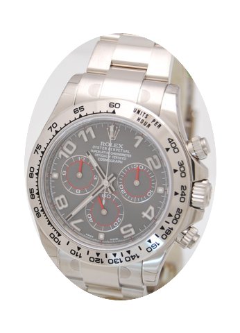 Rolex Daytona Slate Arab.-Dial Box &...