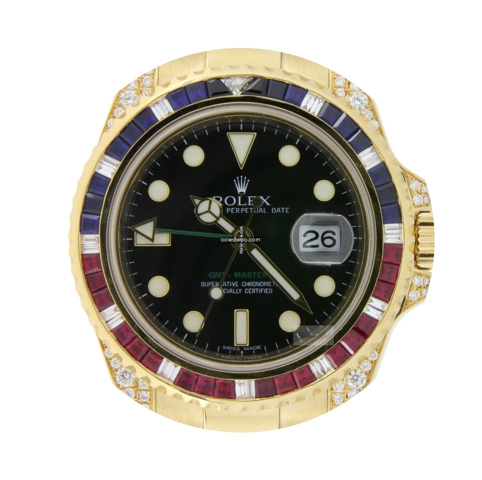 Rolex GMT-Master II Gold Custommade Saru...