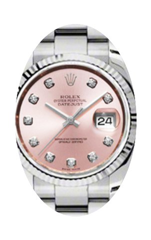 Rolex Datejust 36 116234-PNKDFO Pink Dia...