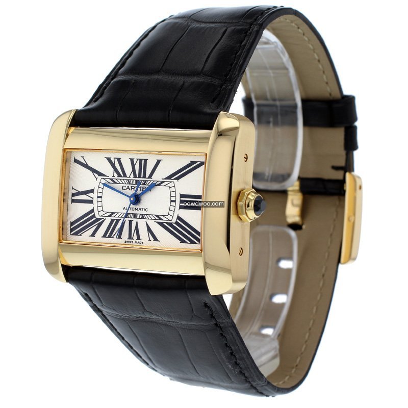 Cartier Divan 18ct Automatic Watch - Unk...
