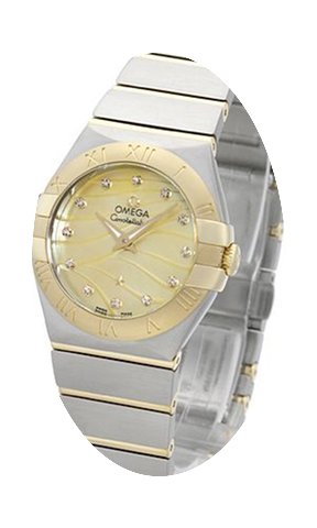 Omega Constellation Brushed Quarz Small ...