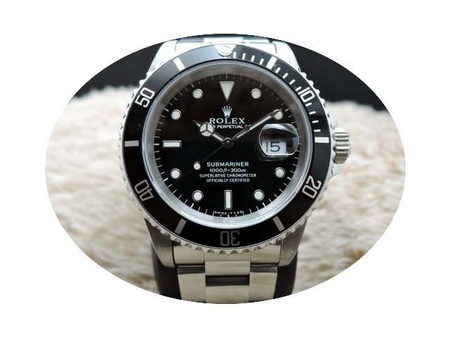 Rolex Submariner 16610 Black (T25) Dial ...
