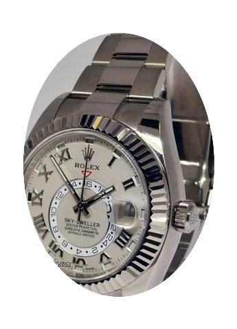 Rolex Sky-Dweller 18k White Gold Mens GM...