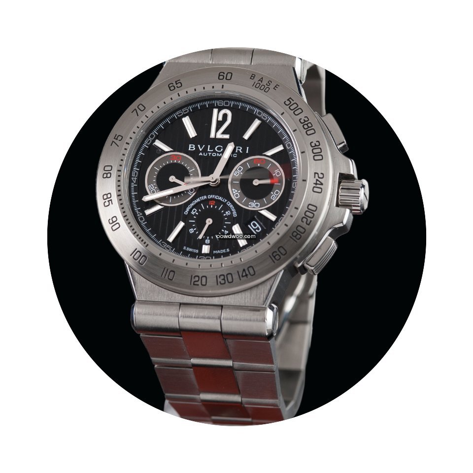 Bulgari Diagono Professional Chrono Stee...