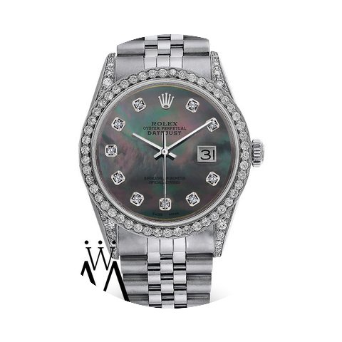 Rolex Mens Rolex Datejust Jubilee Stainl...