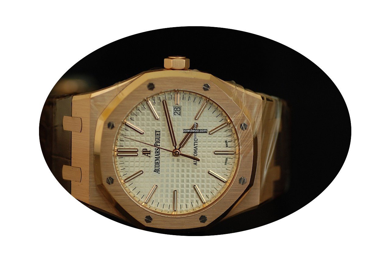 Audemars Piguet Royal Oak 15400 oro rosa...