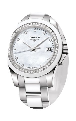 Longines Conquest Quartz 35mm Ladies Wat...