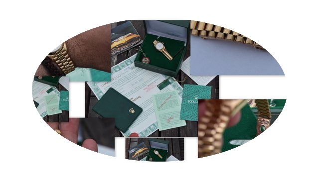 Rolex DATEJUST AUTOMATIC PRESIDENT sapph...