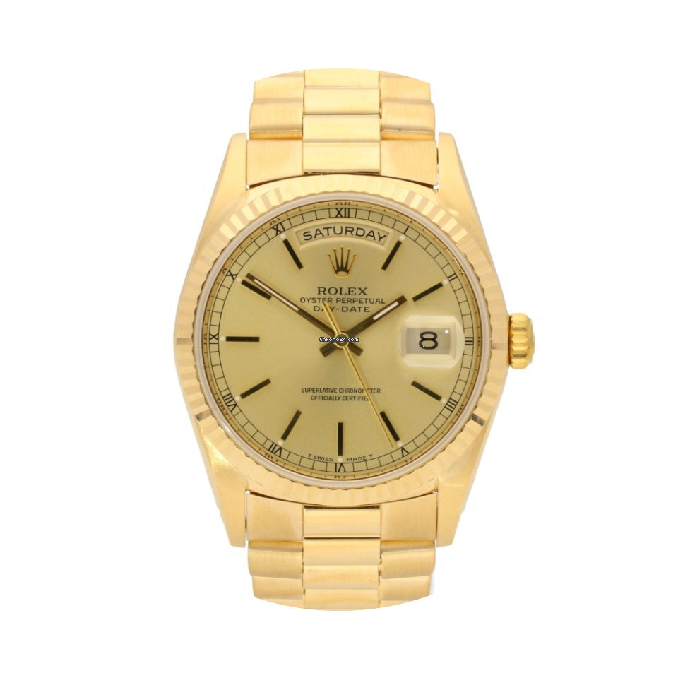 Rolex Day-Date 18238 - Gents Watch - Cha...