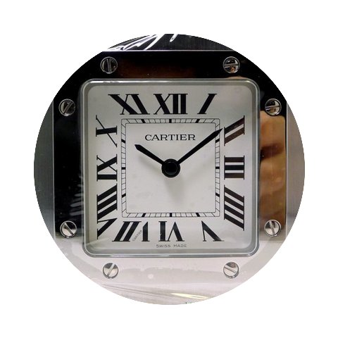 Cartier Table Clock Santos Serial...
