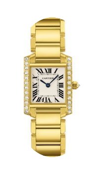 Cartier TANK FRANCAISE LADIES' DIAMOND Y...