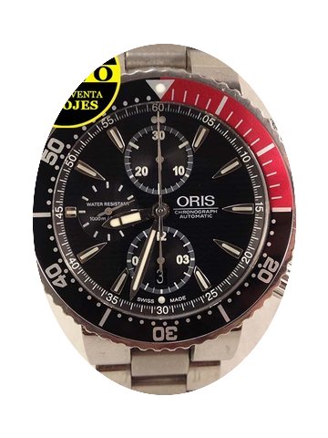 Oris DIVERS TITAN CHRONOGRAPH 1000m...