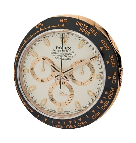 Rolex Daytona 18k Rose Gold Ceramic Beze...