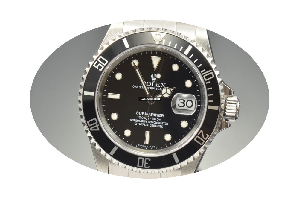 Rolex Submariner Date Steel Watch 40MM 1...